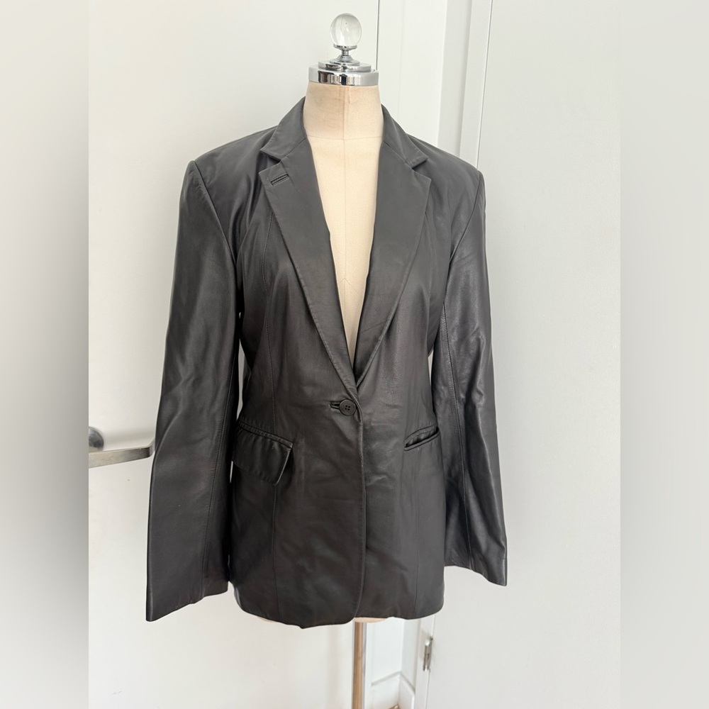 Women's Black 100% Leather Jacket